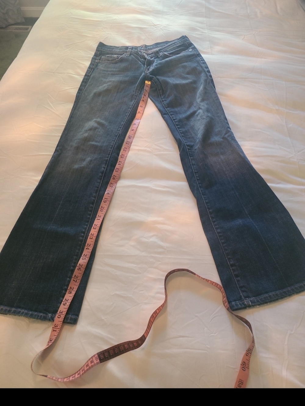 Seven For All Mankind Low Cut Bootcut Jeans